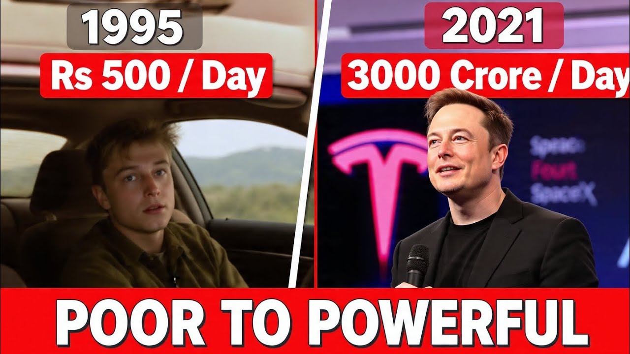 How Elon Musk became World's Richest Man? /Elon Musk Success Story/From Zero to World’s Richest Man