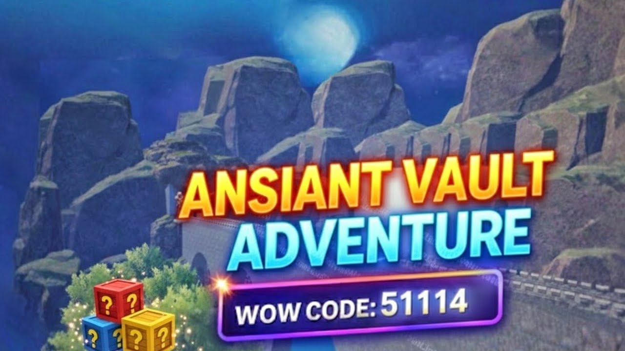 ANSIANT VAULT ADVENTURE BGMI WOW Mode Code 51114 | Full Guide Complete Gameplay | Face cam