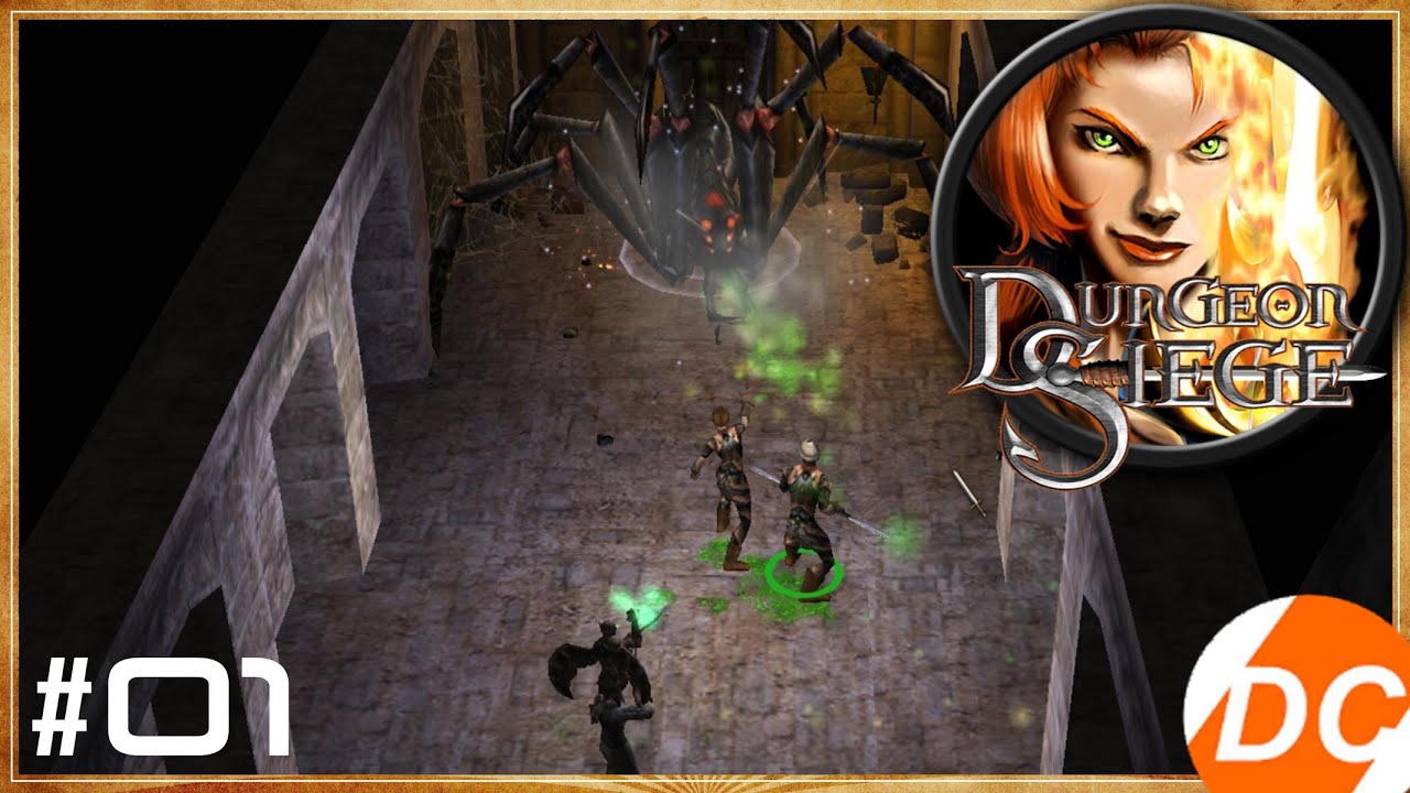Dungeon Siege [#1] ⚔️ A forgotten old gigantic RPG-GAME Adventure/Abenteuer Exploration Walkthrough