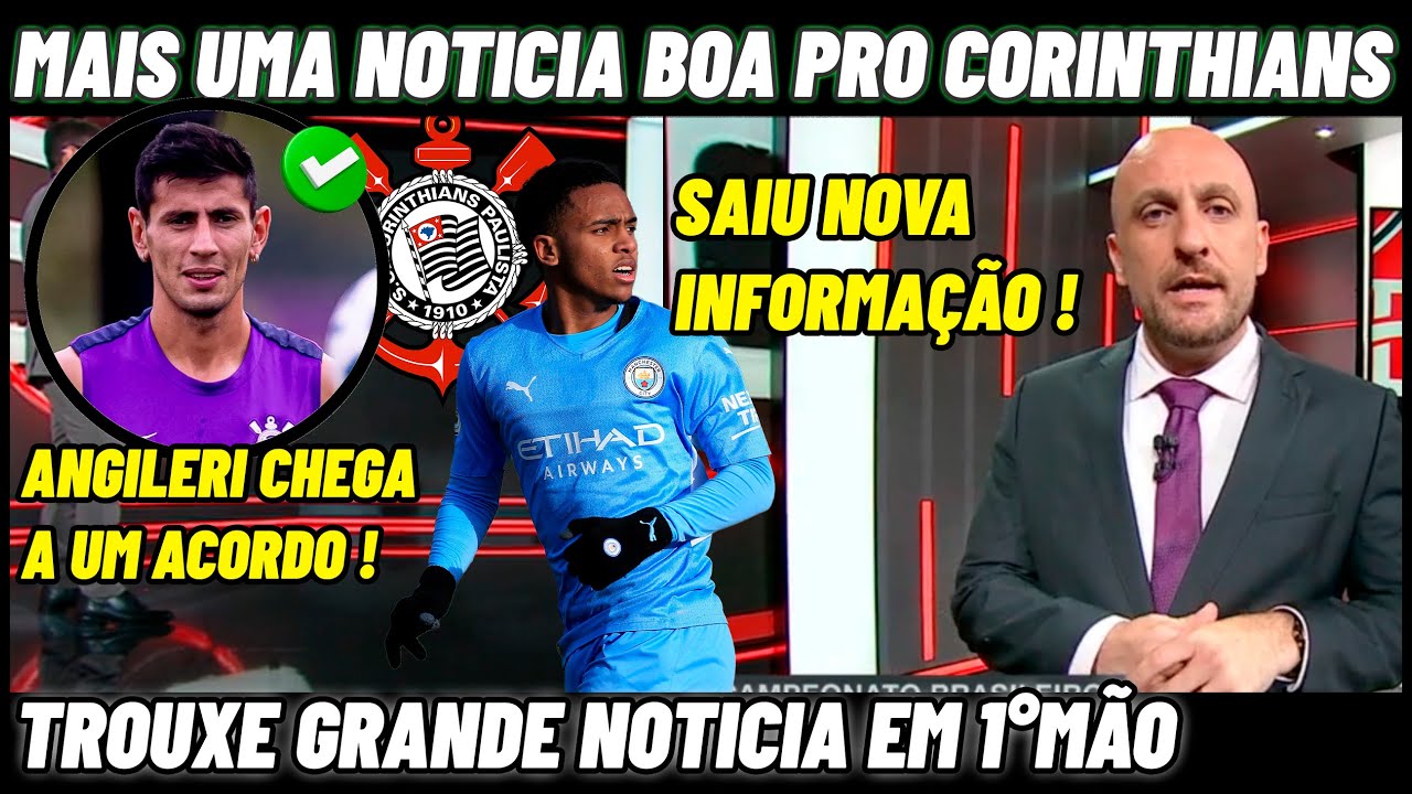 💥📢EXCLUSIVO ! SAIU GRANDE NOTICIA DO CORINTHIANS AGORA A NOITE ! NOTICIAS DO TIMÃO HOJE