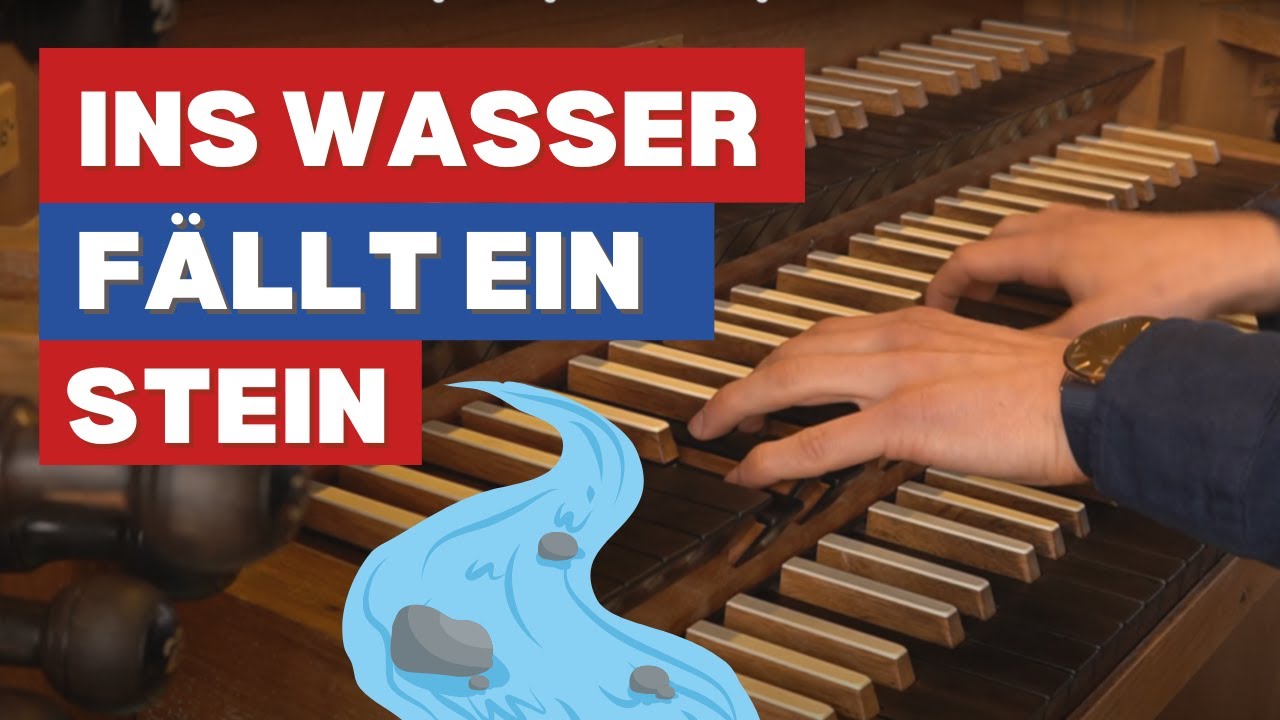 Sanft & hoffnungsvoll: ‘Ins Wasser fällt ein Stein’ an der Orgel