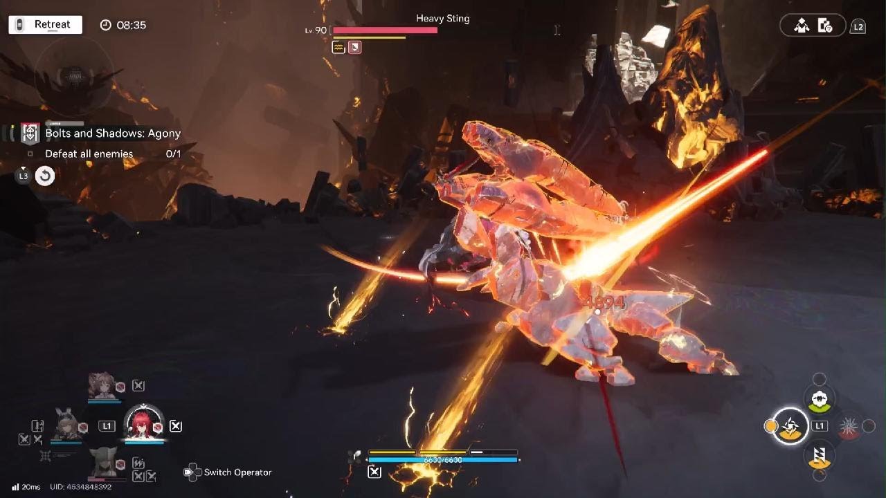 Arknights: Endfield - Inorganict Construct Stage 1 Agony Mode