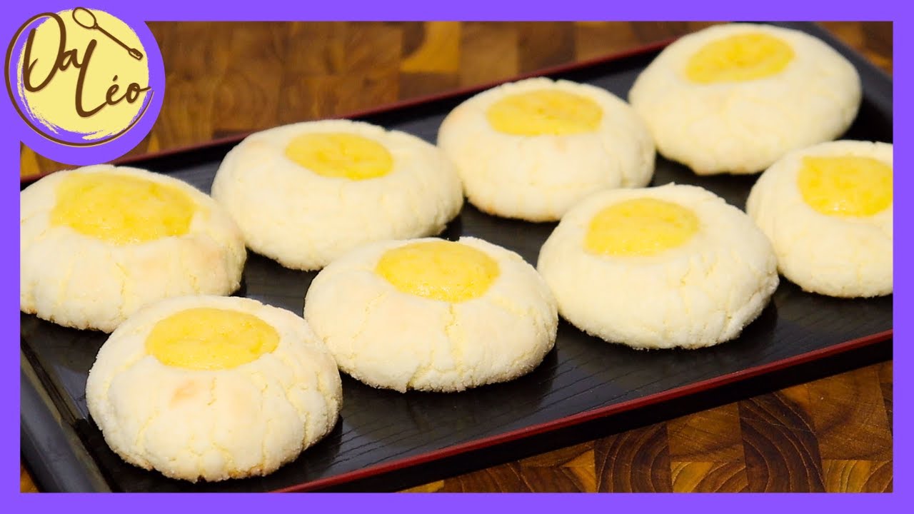 BISCOITO DE LIMÃO SEM GLÚTEN | RECHEADO COM LEMON CURD