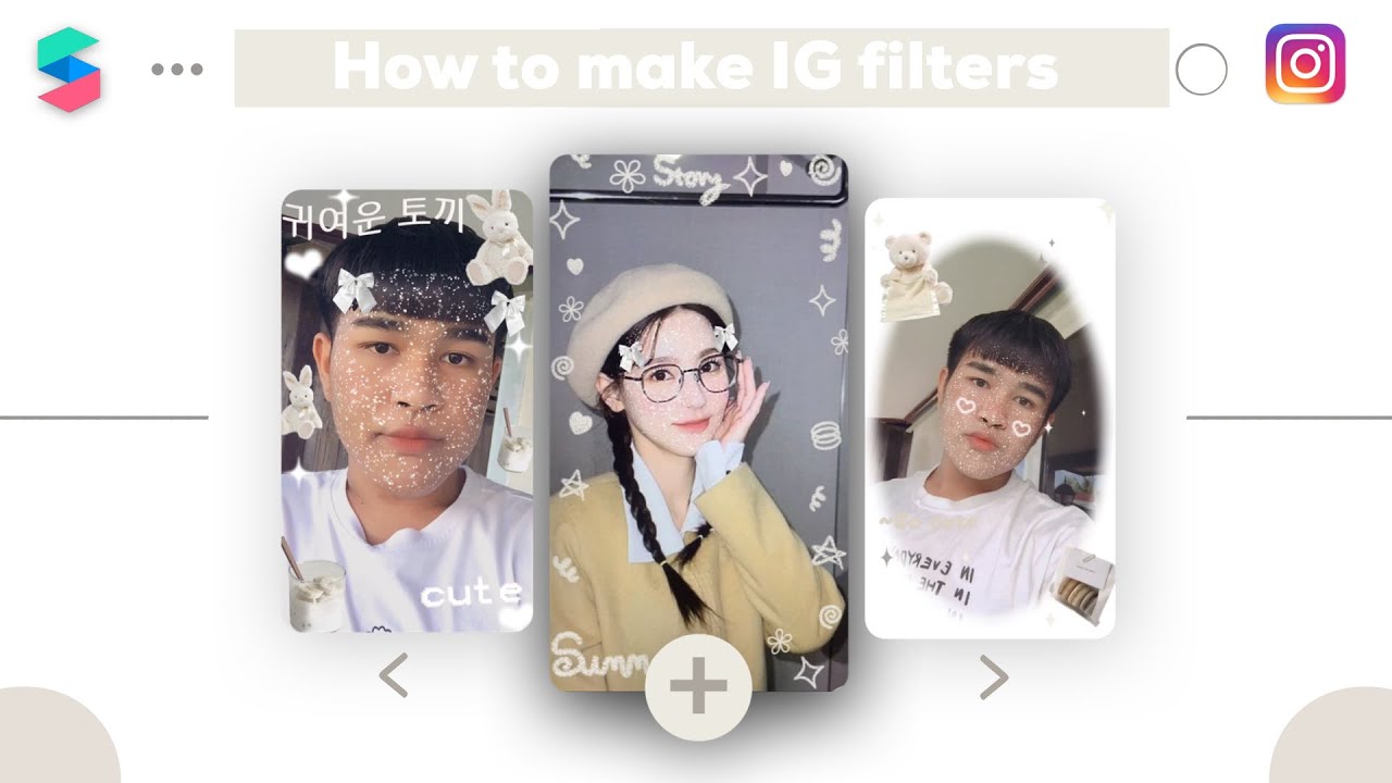 Spark AR˚ꊞ สอนทำฟิลเตอร์ไอจีน่ารักๆ(เเบบละเอียด)•IG filters |bewithme__