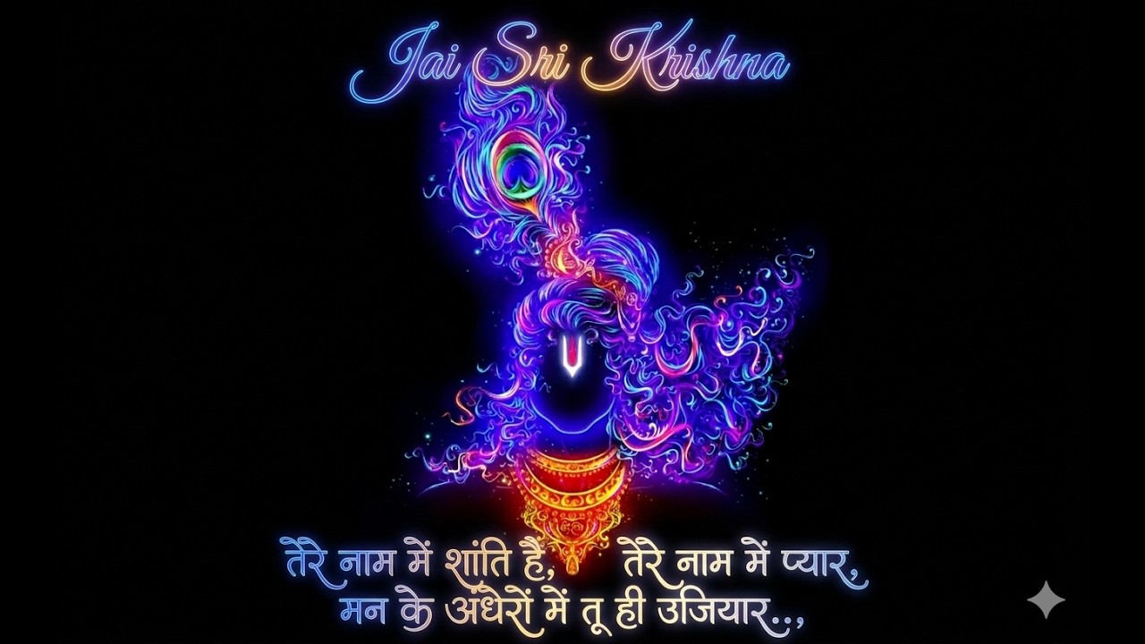 Vrindavan Nights | Divine Krishna Mantra (Slow Trance)
