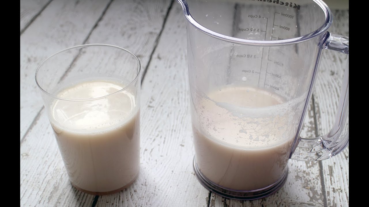 Zelf amandelmelk maken: supersimpel, superlekker