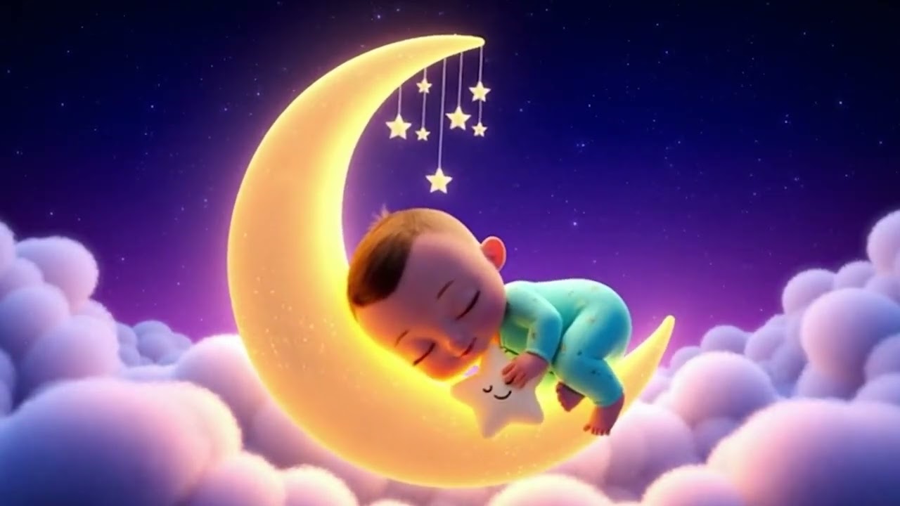 Instant Calm Sleep 💤 Baby Sleep Music 🌙 Mozart & Brahms Lullaby