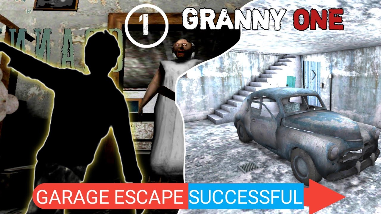 GARAGE ESCAPE SUCCESSFUL || GRANNY ONE || LIVE STREAMING VIDEO🛑