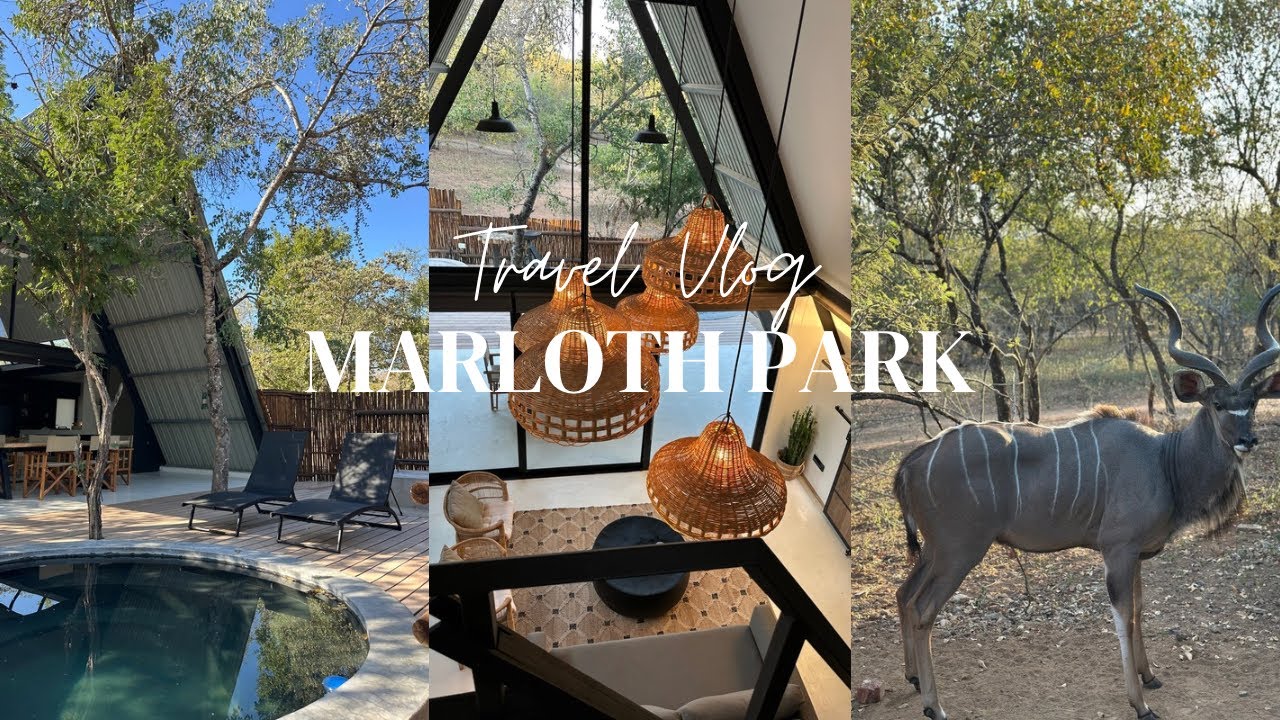 TRAVEL VLOG: A- Frame Cabin in Marloth Park | Mpumalanga- South Africa