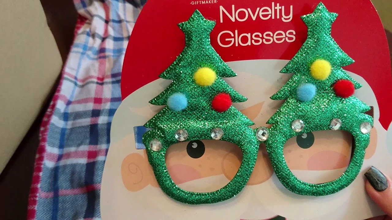 Unboxing Pound Shop.com box of Halloween/Christmas goodies & bits & bobs - soft spoken for tingles