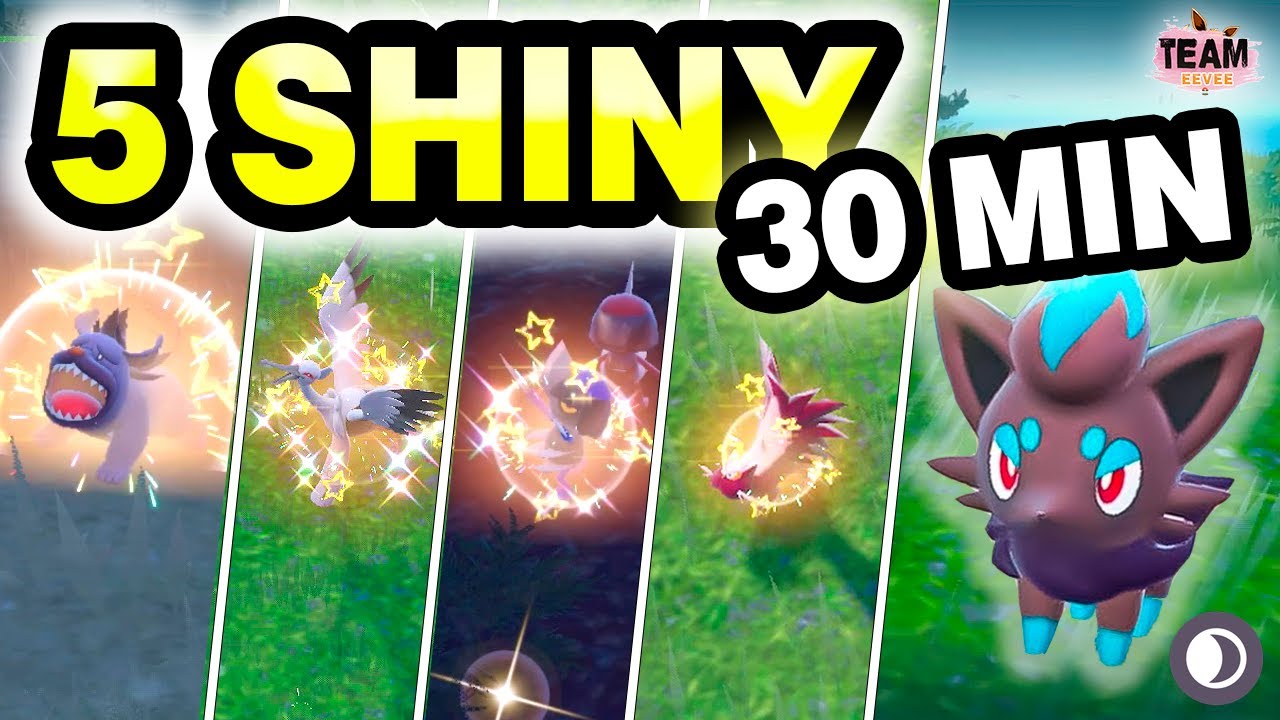 ✨ ¡¡Esta RUTA te ASEGURA SHINY SINIESTRO en Pokémon Escarlata y Púrpura!! (Incluido Zorua)