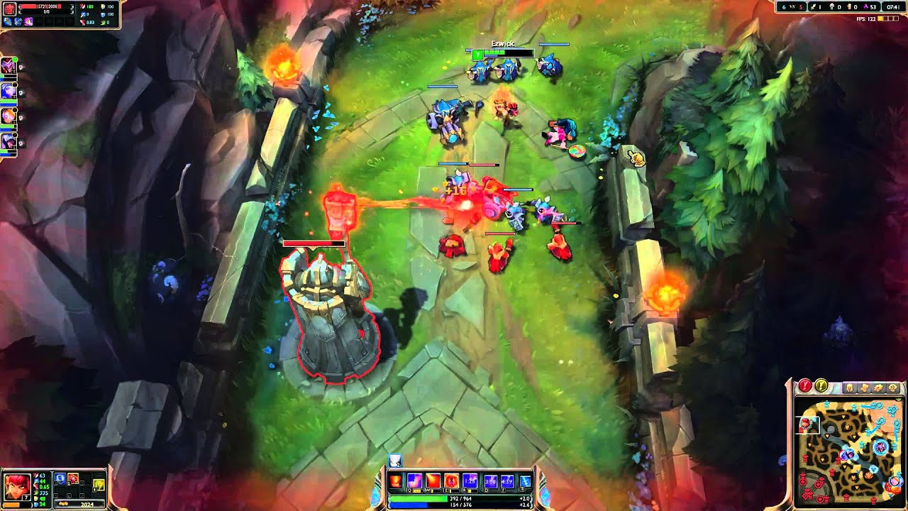 Annie vs. Poppy top lane full gameplay