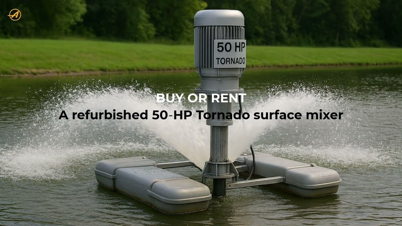 How to Buy a WWT Aeration Mixer — New or Used