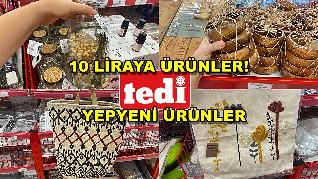 TEDİ'DE YEPYENİ ÜRÜNLER❗️/5-10 TL'YE ÜRÜNLER❗️/YETİŞEN ALIYOR/UYGUNA KAPTIK/UCUZ ÇEYİZ ALIŞVERİŞİ❗️