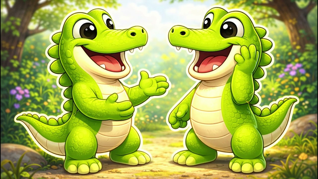 O Amigo do Jacaré da Lagoa 🐊 (Música Infantil)