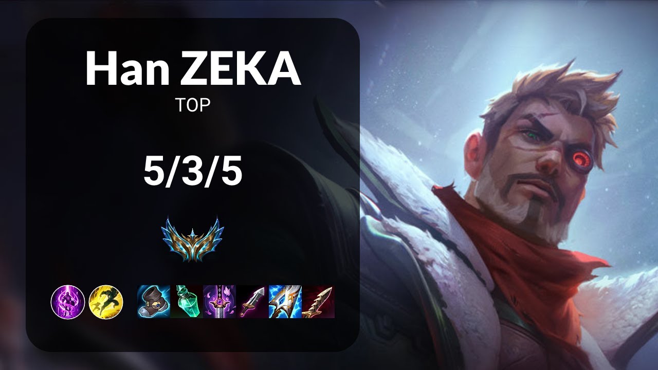 Han Zeka Jayce vs Gragas TOP - KR  Patch 14.15