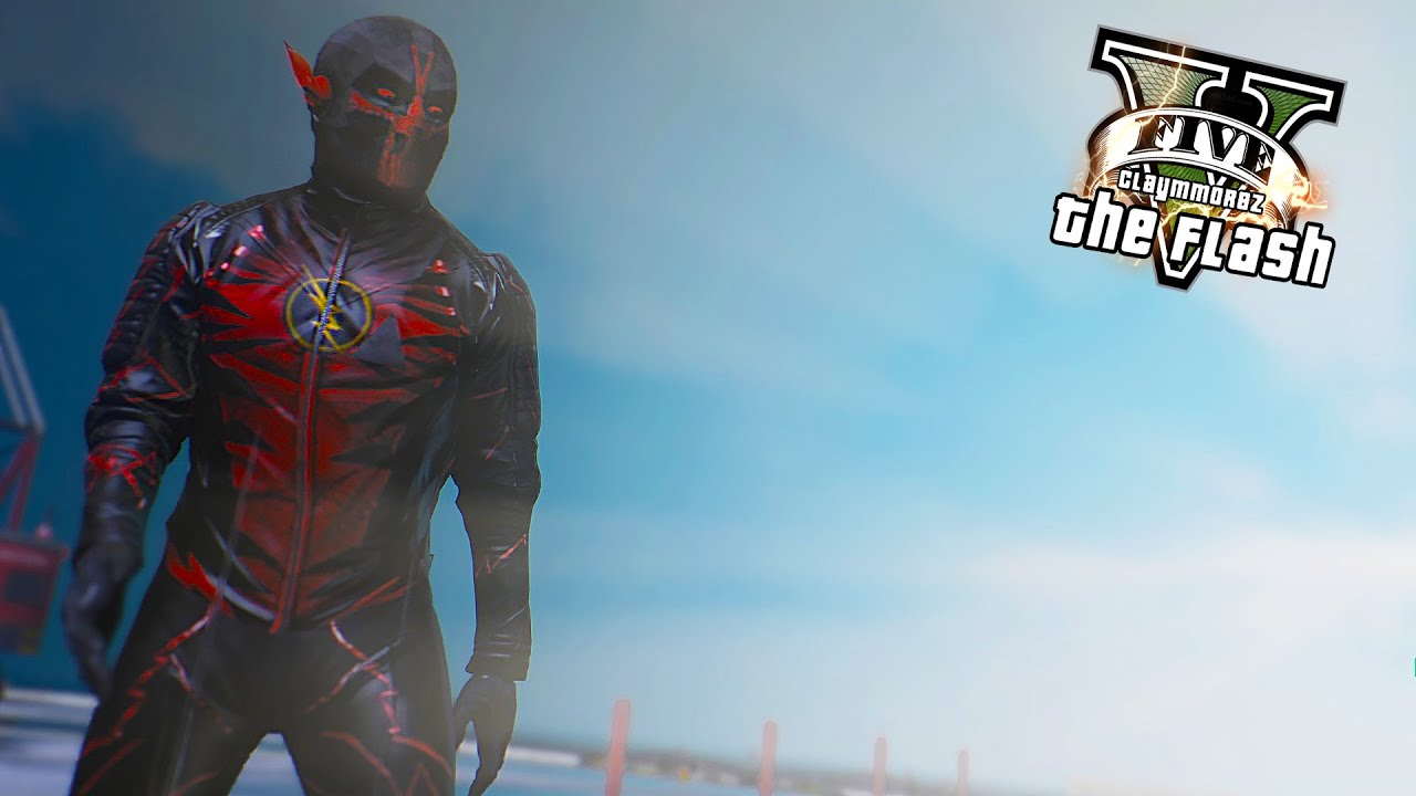 GTA 5 PC - Reverse Flash Of Prime Earth ! (The Ultimate Flash Mod)