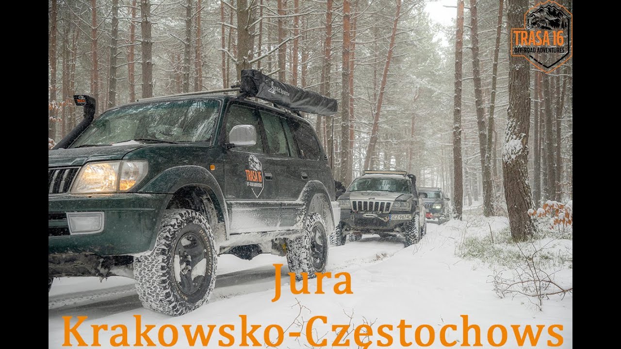 Zimowa Jura Krakowsko - Częstochowska Off-Road 4x4 -Trasa16