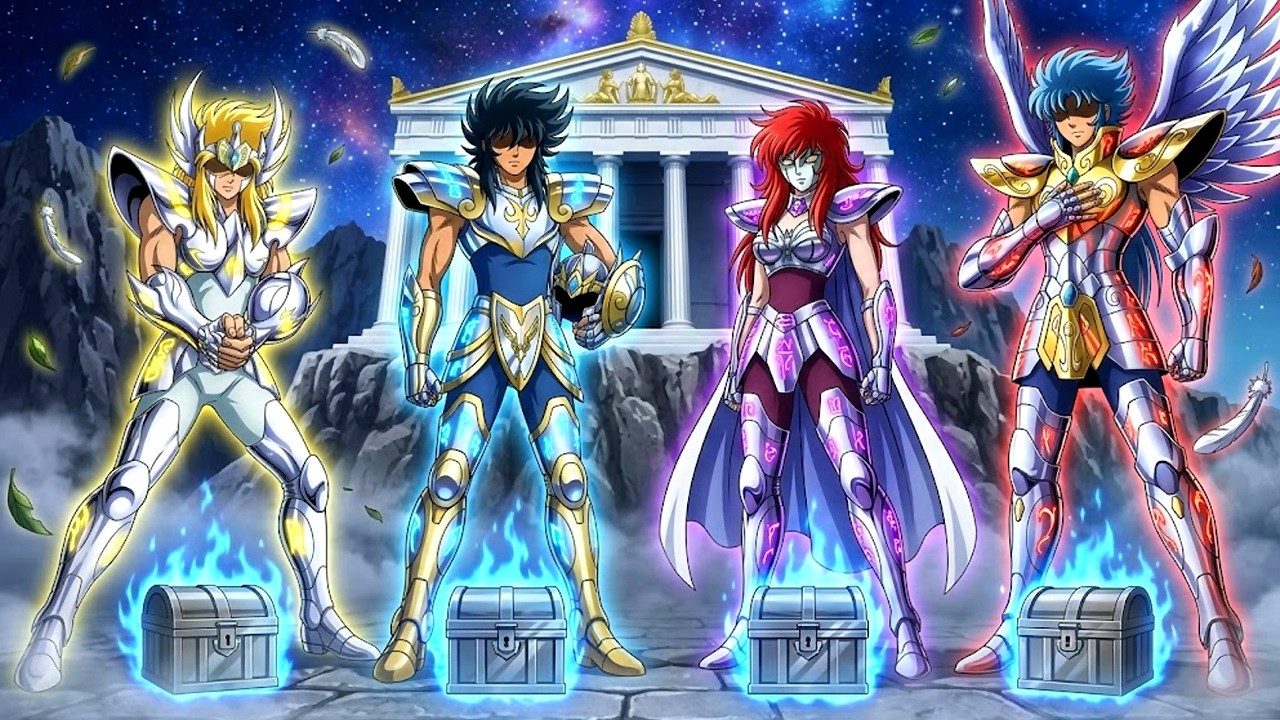 ¡REVELADO! ¡EL SECRETO DE LAS 5 ARMADURAS DE HIELO QUE PUEDEN SUPERAR A LOS DIOSES! Saint Seiya