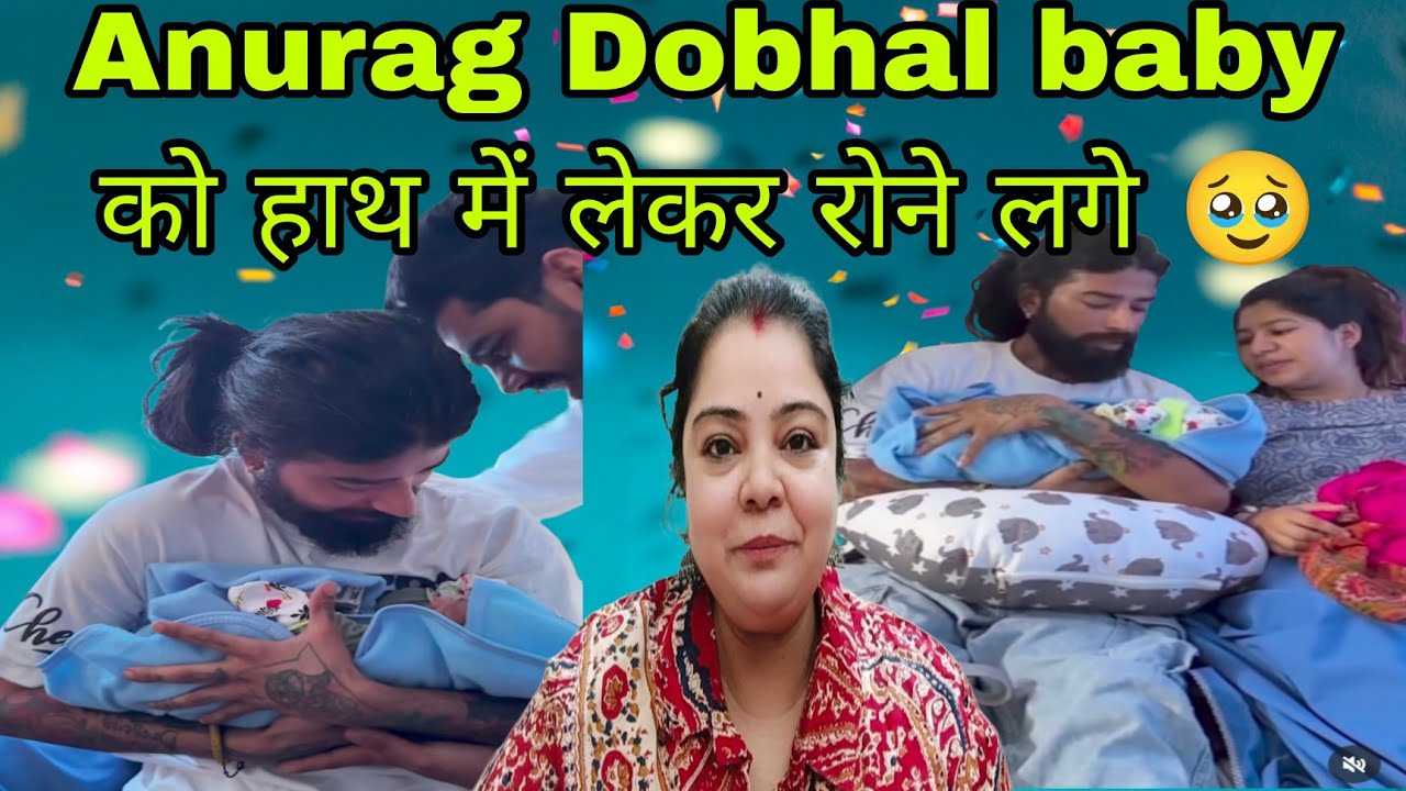 @TheUK07Rider Anurag Dobhal & Ritika Blessed With Baby Boy &hearts;️ Baby Face Revealed👇