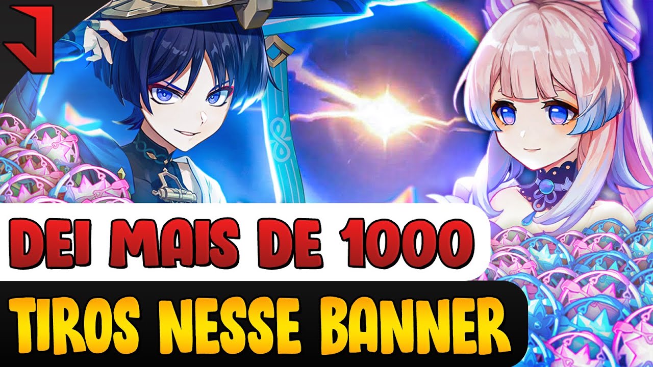 MAIS DE 1000 TIROS NA KOKOMI E SCARAMOUCHE | GENSHIN IMPACT