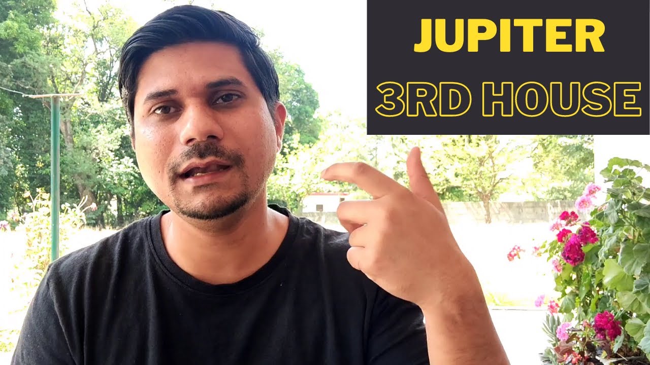 Jupiter in 3rd House in Vedic Astrology (Jupiter in the Third House)
