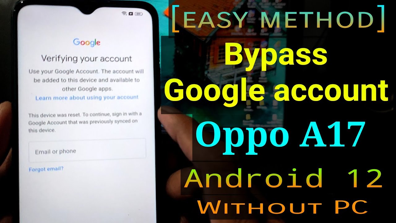 Oppo A17 Google Account Bypass | FRP Bypass Oppo A17 Without PC