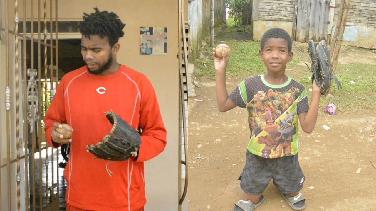 EX PELOTERO OBLIGA A SU HIJO A JUGAR PELOTA (EL BÉISBOL NO ES A LA FUERZA)EL HAITIANO COMPALE