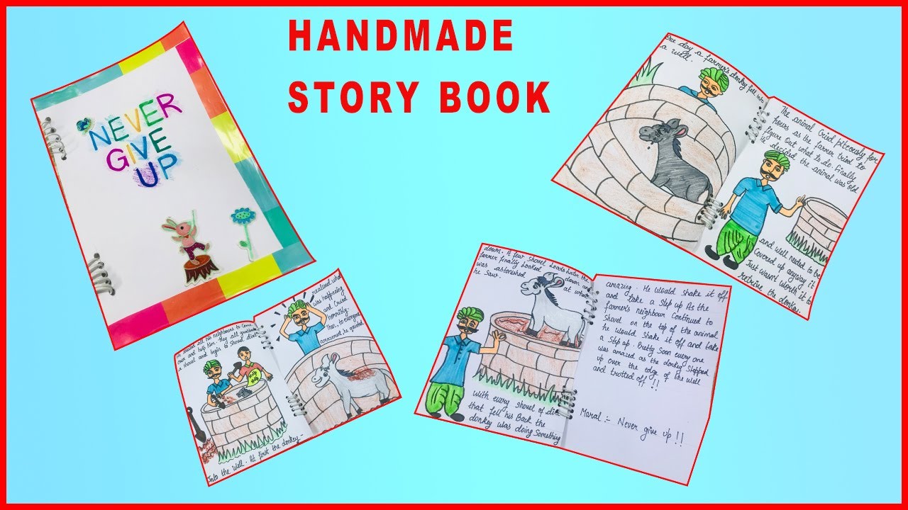 DIY Book Story for kids | How to make story book | Handmade kids story book | story book |