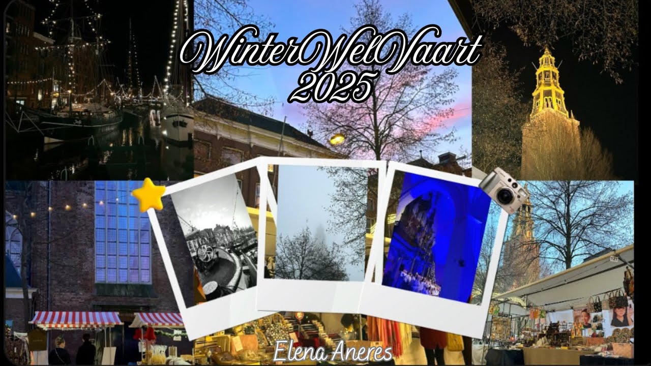 WinterWelVaart 2025 ❄️| Market Vlog | Amtospheric scenes