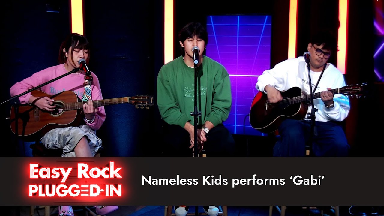 Nameless Kids performs heart-wrenching 'Gabi' I Easy Rock Plugged In