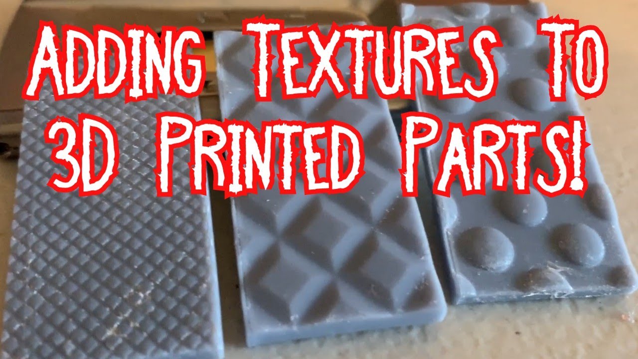 Adding Textures To Your 3D Prints in Solidworks