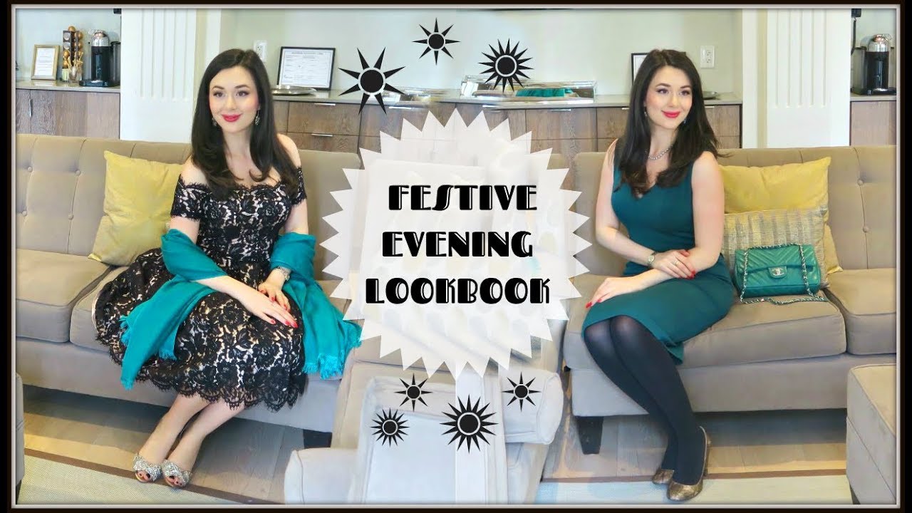 5 FESTIVE EVENING OUTFITS
