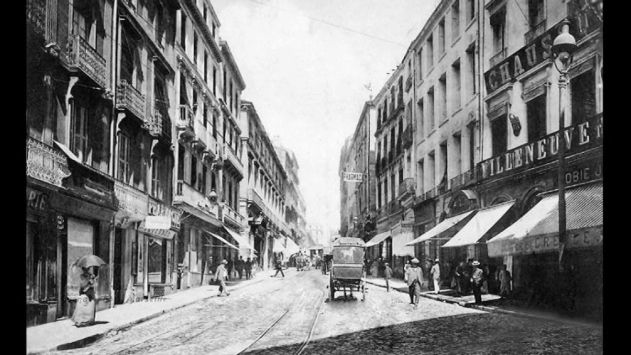 Montpellier et Palavas au siècle dernier