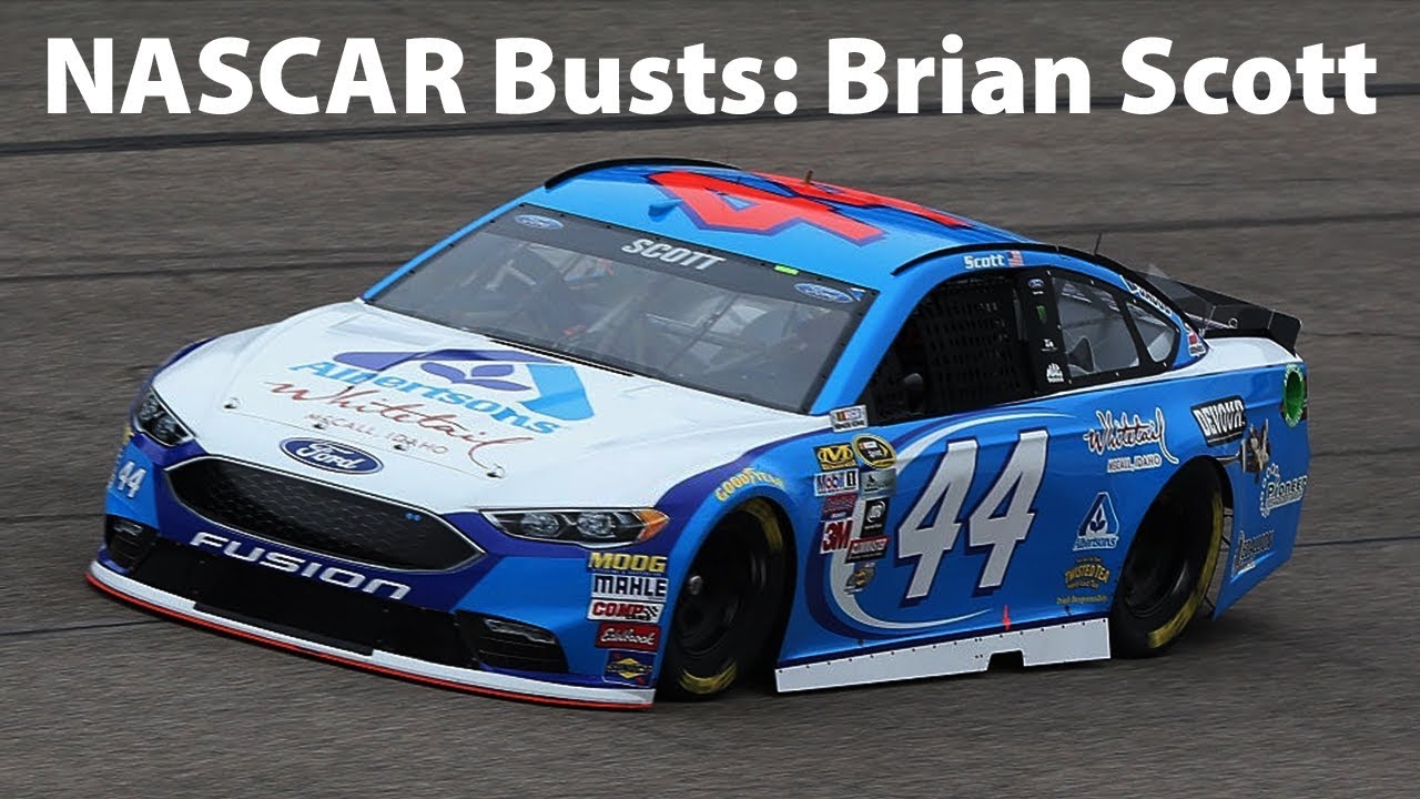 NASCAR Busts: Brian Scott