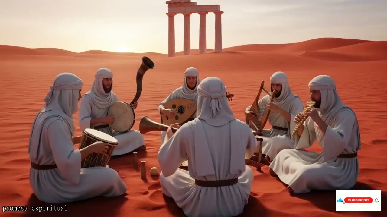 En El Templo De Jerusalén Resuenan Shofar Y Cánticos Hebreos En Adoración Eterna A Adonai