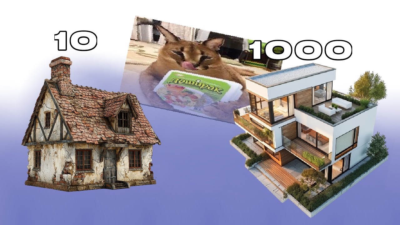 Постройки за 10 100 1000 блоков дом будущего build a boat for treasure Roblox