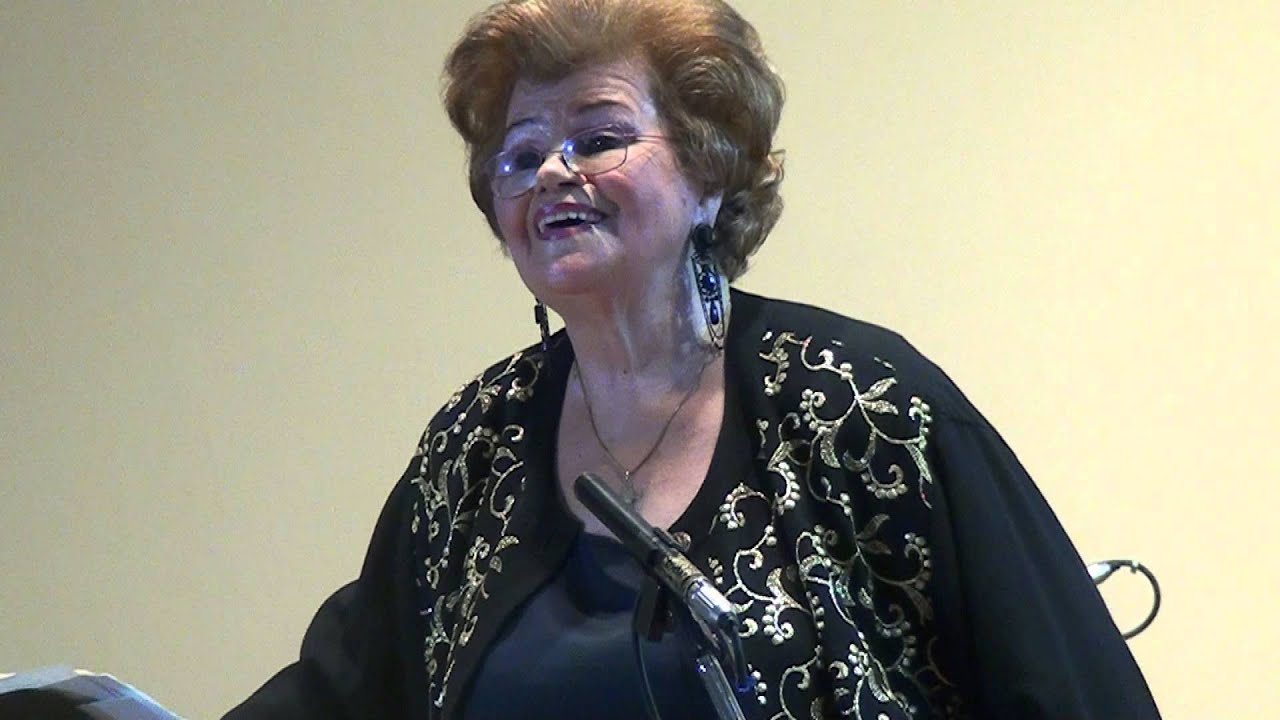 Viorica Cortez la 80 de ani, in recital la Iasi.