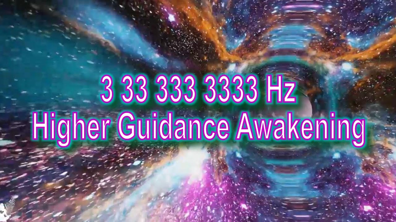 3 33 333 3333 Hz - MEDITATION MUSIC - Higher Guidance Awakening | AquarianHarmonics.com