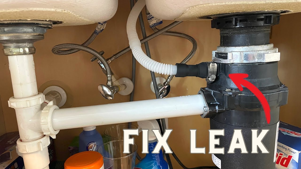 Kitchen Sink Leak Repair | EASY Fix (this time) Garbage Disposal