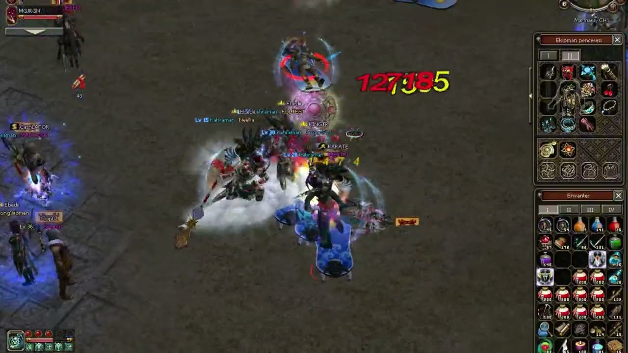 Metin2 Tr Marmara JargonPW Sarı bayrak baskını #metin2 #metin2marmara #metin2tr #mmorpg #gaming
