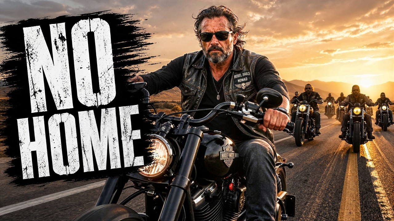 NO HOME BUT THE HIGHWAY | Biker Hard Rock Anthem