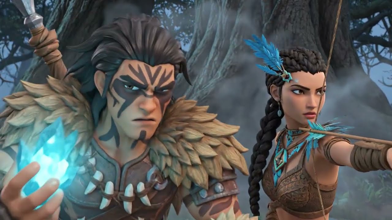 Protecting Early Humans: Ape King Legends  the destruction of the giant monstersf