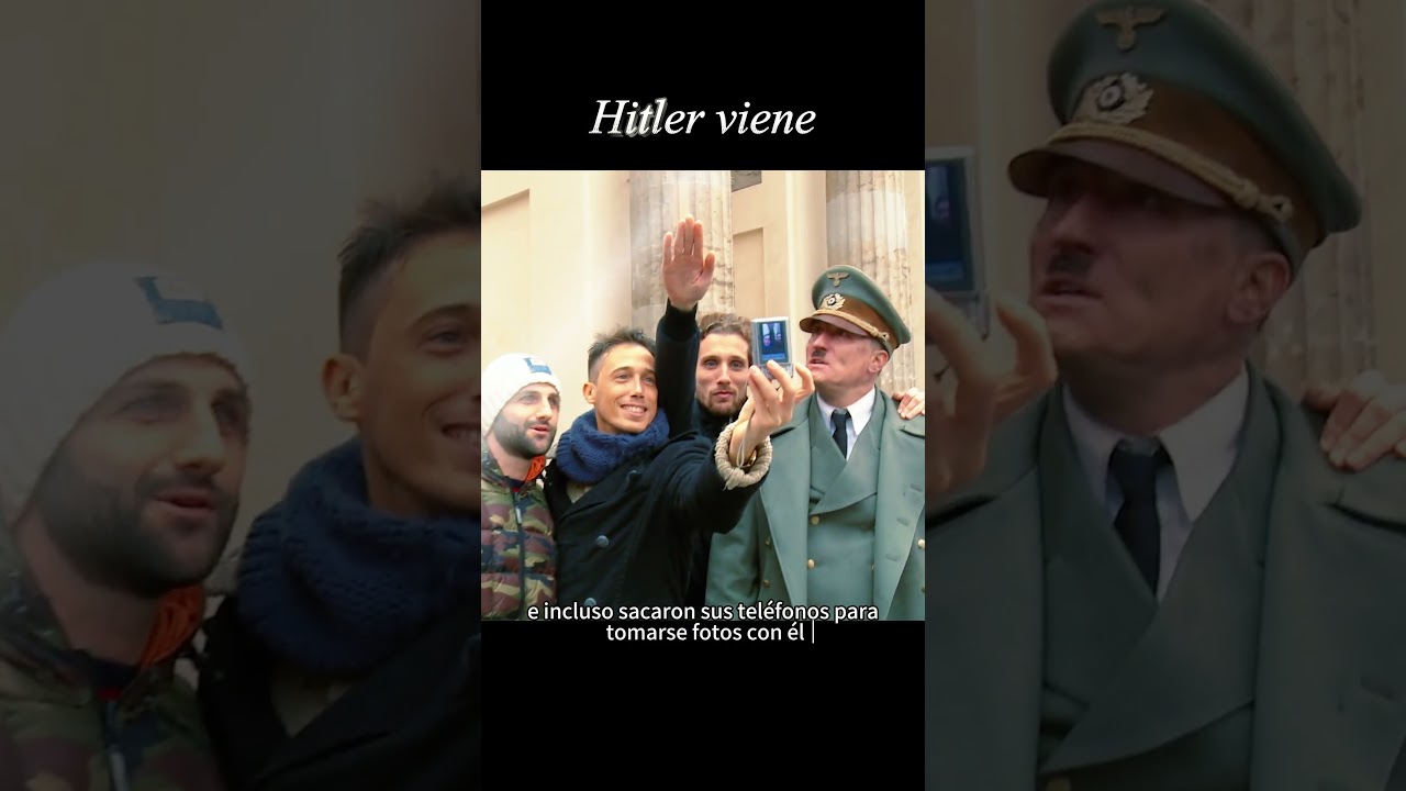 Mira qui&eacute;n ha vuelto. #movie #hitler