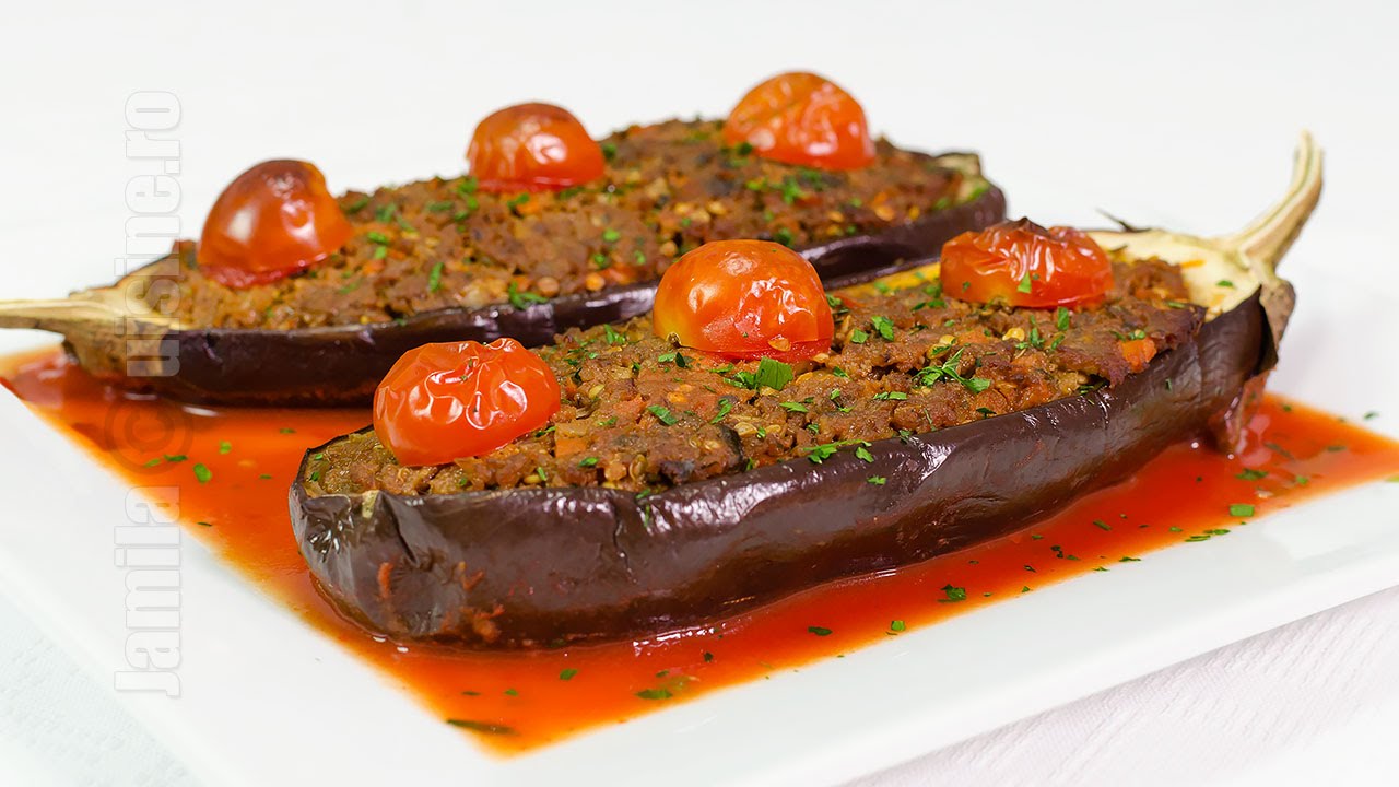 Vinete umplute cu carne de vita | JamilaCuisine