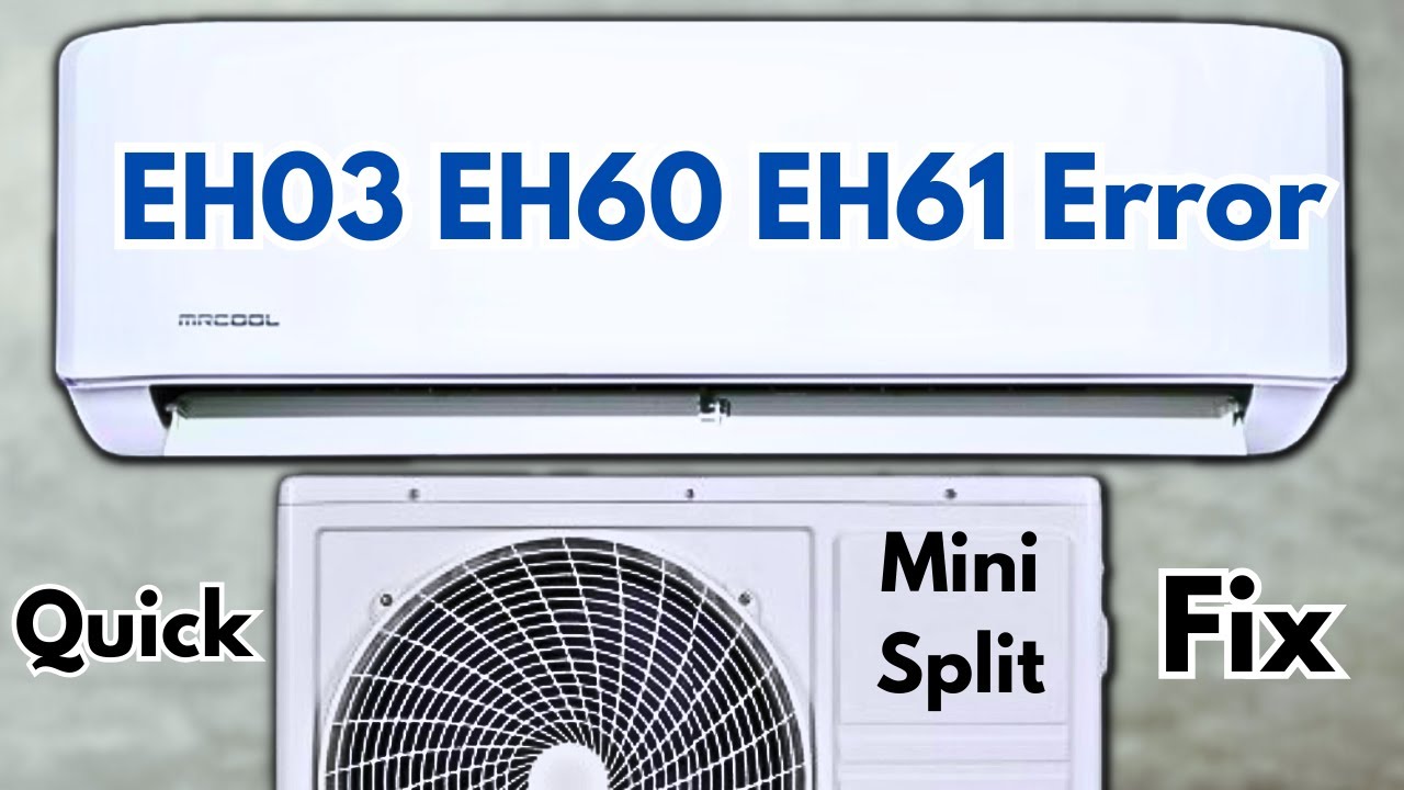 Как быстро исправить коды ошибок EH03 EH60 EH61 в кондиционере
