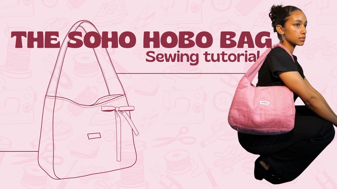 HOW TO SEW: The SoHo hobo bag | Beginner friendly | PDF-Sewing pattern | EGP006