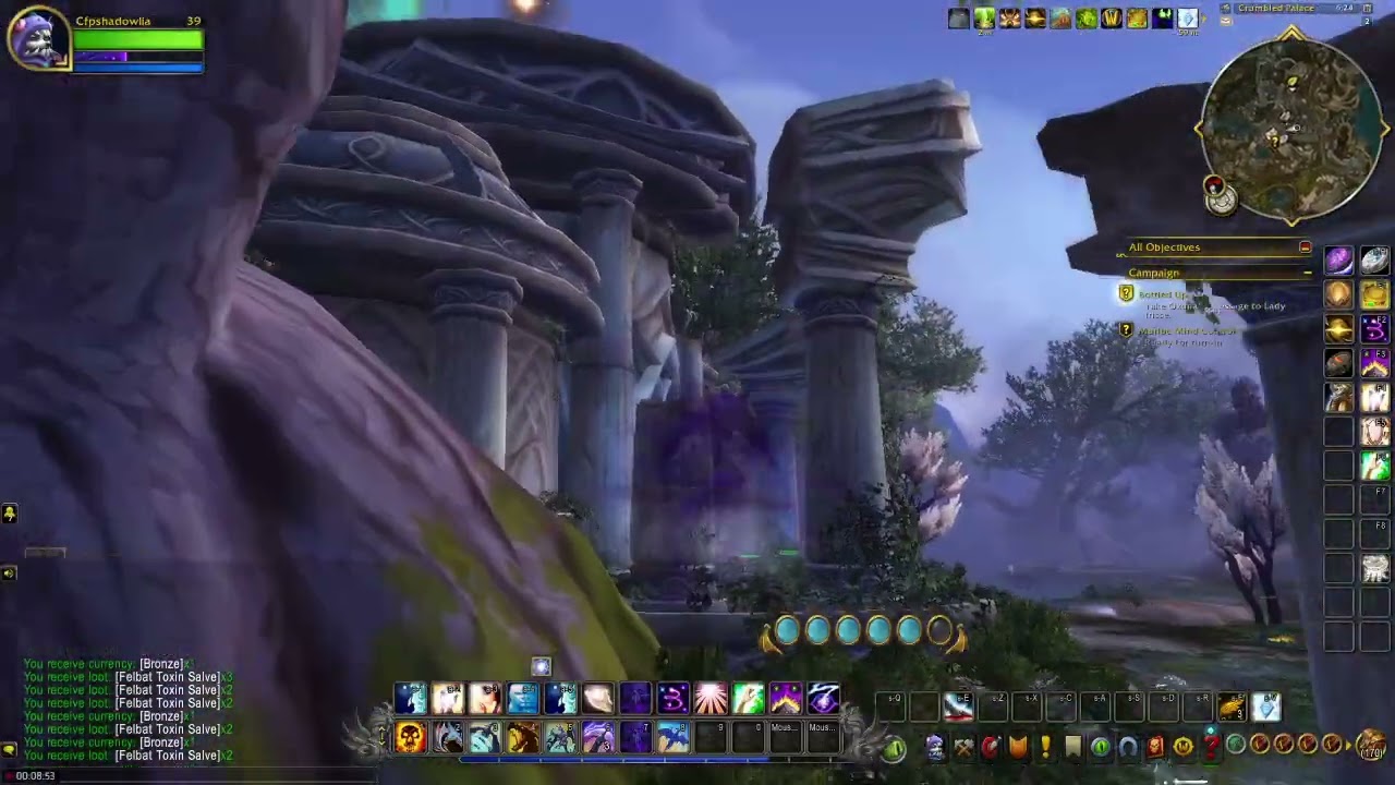 Cfpshadowlia in  world of warcraft legion remix episode: 08