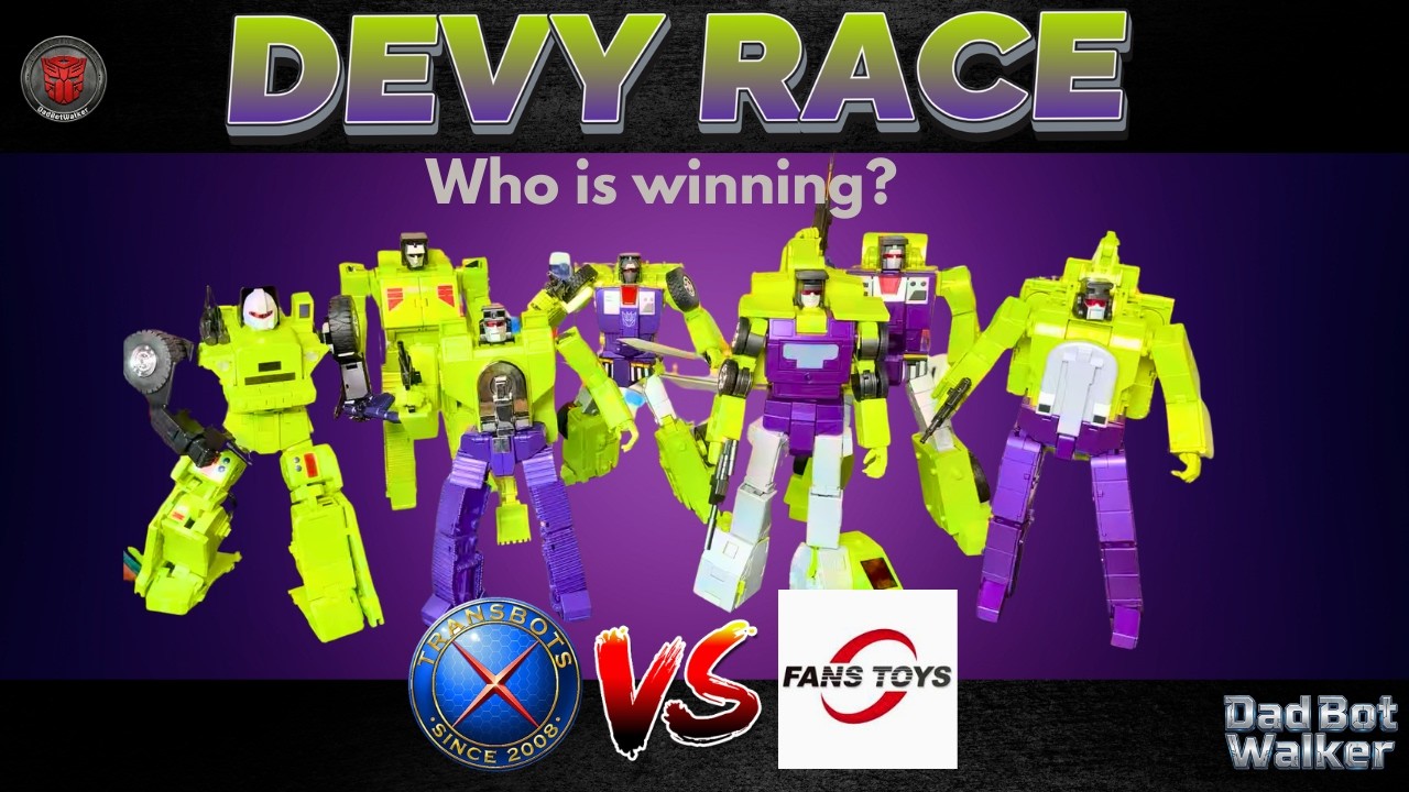 XTransbots vs FansToys | DEVASTATOR Race | MX-45 Razor | FT-32C Gaudi