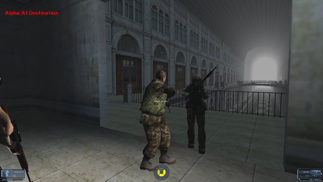 Tom Clancy's Ghost Recon (2001) M15 - White Razor with Russian player mod